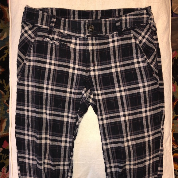 Free People Plaid Trousers - Picture 5 of 8